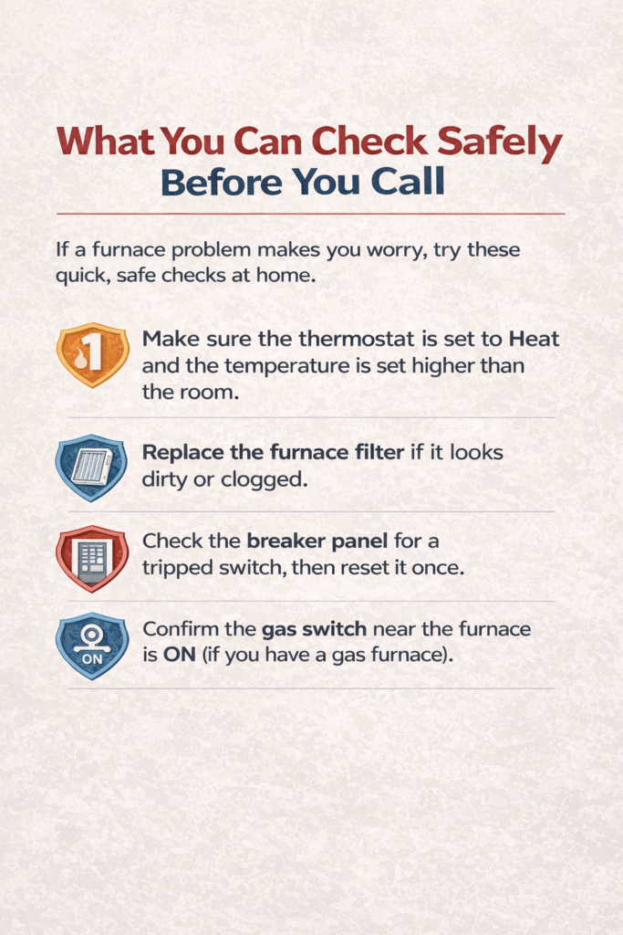 what to check before you call for service.